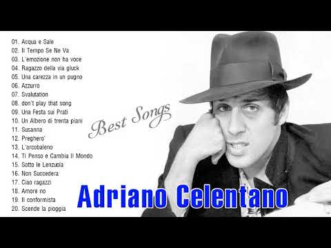 Le 50 Migliori Canzoni Di Adriano Celentano - Il Meglio Della Musica Italiana - Canzoni Italiane