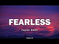 Fearless - Taylor Swift (sped-up)