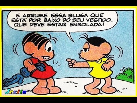 Mônica em O pneuzinho da Mônica - gibis Quadrinhos Turma da Mônica