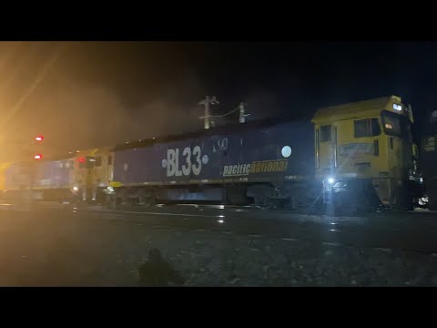 7737V SG Pacific National Grain with G539 BL33 BL32 arriving at  North Geelong 13/7/2023