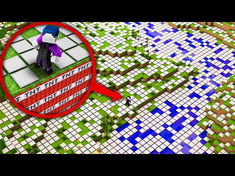 MINECRAFT WELT = MINENFELDER (200% EXPLOSION)