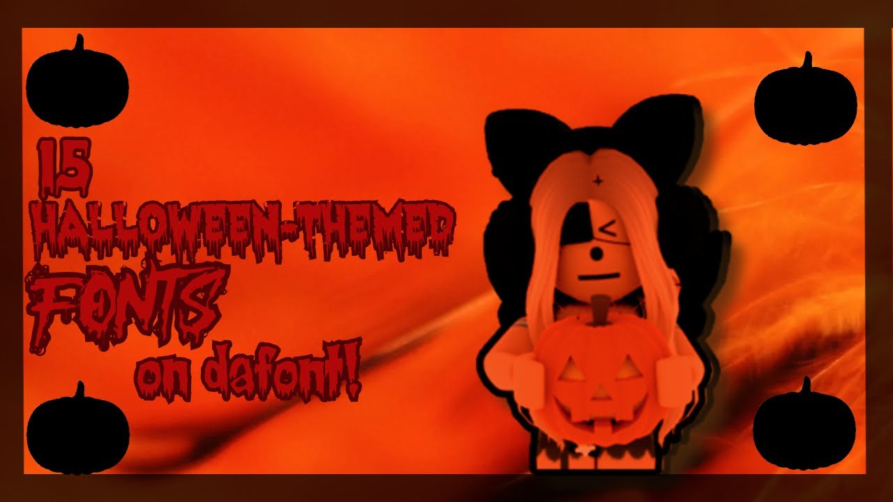 15 Halloween-Themed Fonts! *DaFont*