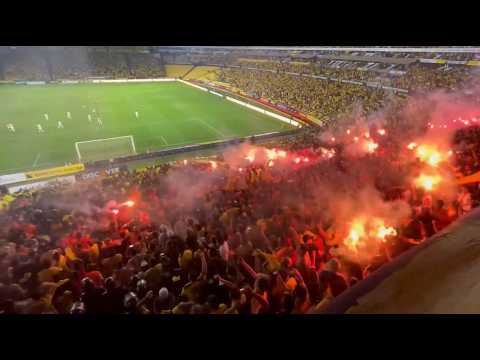 "Dejaré el estudio por ti" Barra: Sur Oscura &bull; Club: Barcelona Sporting Club &bull; País: Ecuador