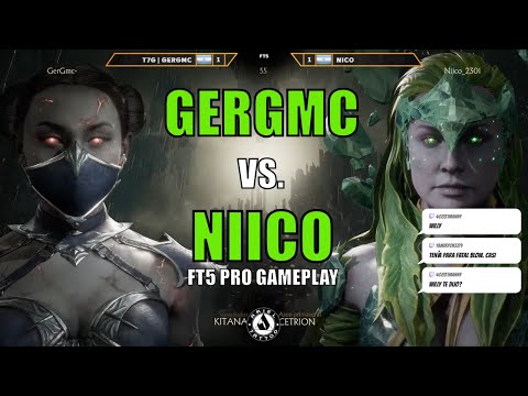 GERGMC VS NICO - KITANA VS CETRION - FT5 PRO GAMEPLAY 【Mortal Kombat 11 Aftermath】