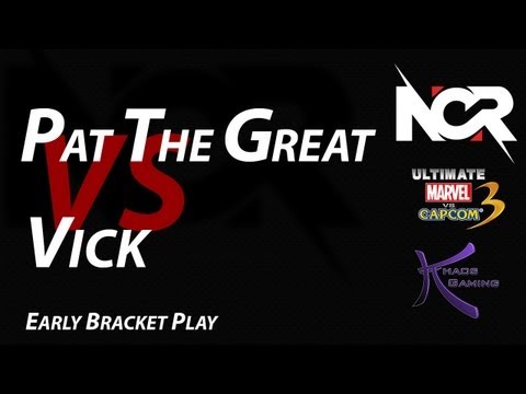 NCR11  UMvC3 P7 R_ - Pat the Great (ZER_DRD_VER) vs Vick (ZER_SPE_DRD)