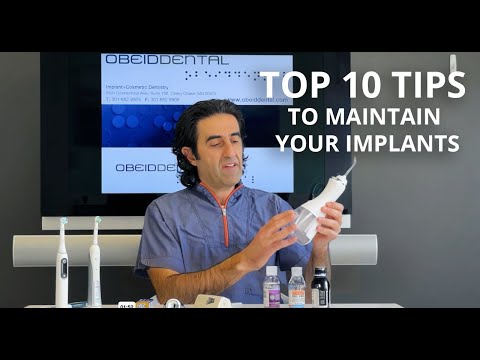 Top Ten Tips for Maintaining Your Dental Implants