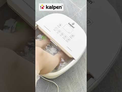 Bồn ngâm chân massage gấp gọn Kalpen G20 8L video