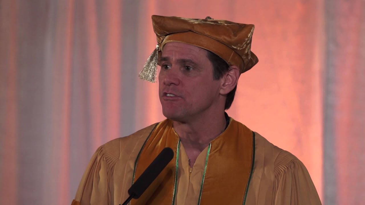 Jim Carrey’s Address to the 2014 MUM Graduation