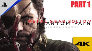 Metal Gear Solid V: The Phantom Pain | Let's Play! - Part 1 (4K) [No Commentary]