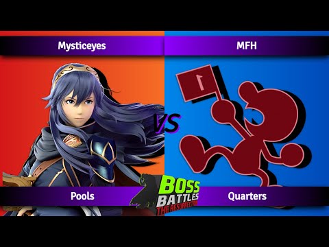 Mysticeyes (Lucina) vs MFH (Mr. Game and Watch) - Winners Quarters Pools - BOSS BATTLES: TR