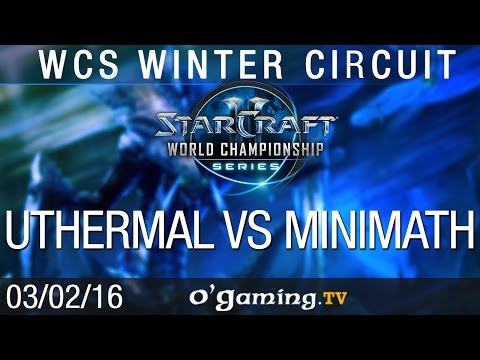uThermal vs MiNiMaTh - TvZ - WCS Winter Circuit Championship - W2 Qualifier EU #1