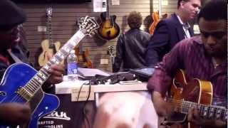 Affirmation - Norman Brown @ NAMM 2013 (Smooth Jazz Family)