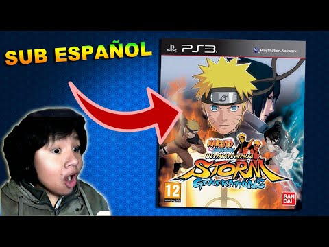Naruto Shippuden Ultimate Ninja Storm Generations PS3 PKG (NO HAN) SUB ESPAÑOL