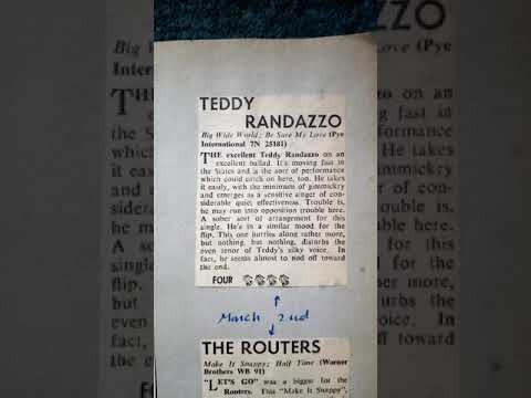 Teddy randazzo big bad world 1963 review 67rebellion the official music archive