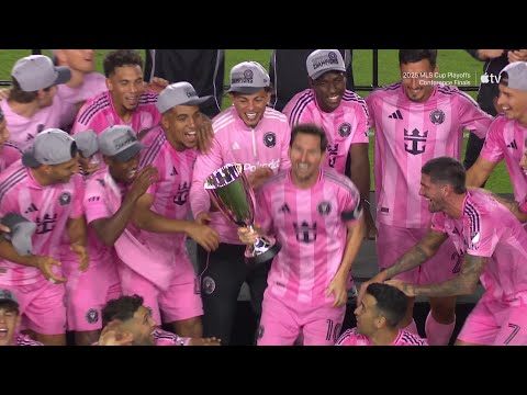 Messi And Inter Miami Are Eastern Conference Champion! MLS Cup On Deck! | 2025 Audi MLS Cup Playoffs