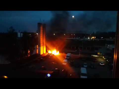VIDEO: Zábery požiaru na sídlisku SNP v Michalovciach