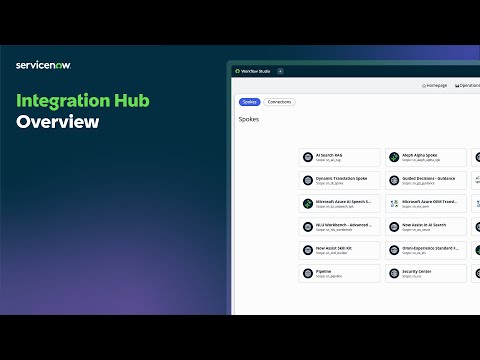 Integration Hub | Overview