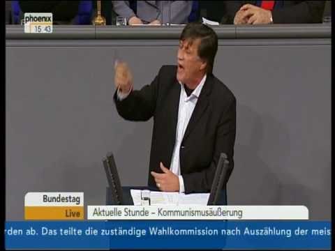 Kommunismus-Debatte - Ulrich Maurer (Die Linke) im Bundestag am 21.01.2011