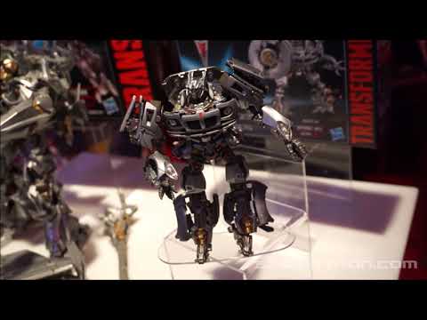 Transformers Movie Masterpiece shown at Toy Fair 2019 MPM8 Megatron MPM9 Jazz #tfny #hasbrotoyfair