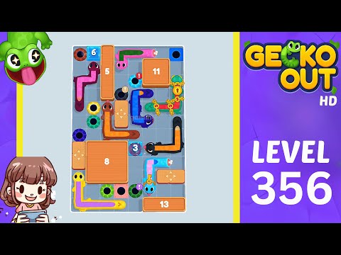 Gecko Out Level 356 Solution Walkthrough