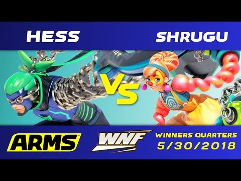ARMS@WNF 2.5 - HESS (Ninjara) VS Shrugu (Lola Pop) - (Winners Quarters)