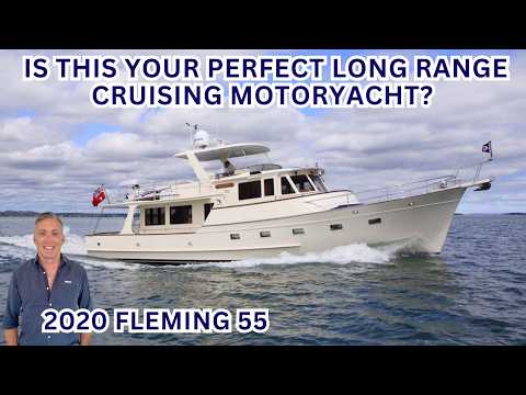 Yacht tour of 2020 FLEMING 55 RAISED PILOTHOUSE.