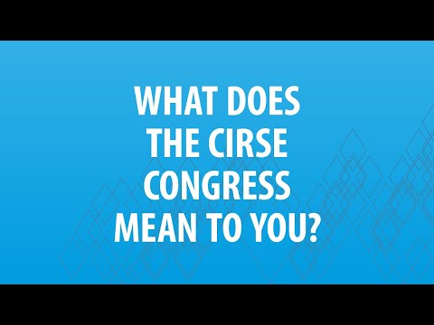 What does the CIRSE congress mean to you?