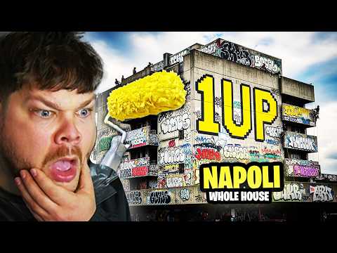 1UP in NAPOLI PART 2 | Komplettes Haus gestrichen!! | Reaction
