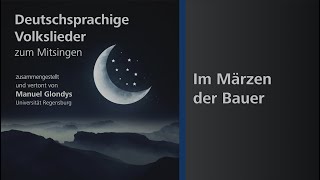 Volkslieder zum Mitsingen | Im Märzen der Bauer