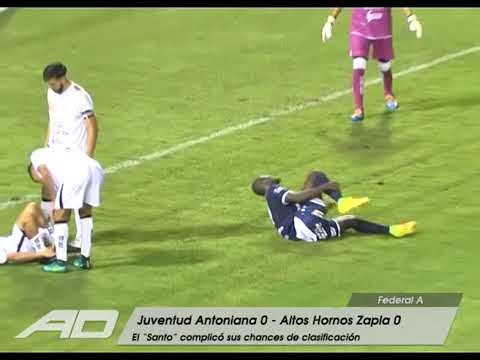 Federal A - Juventud Antoniana 0 vs Altos Hornos Zapla 0