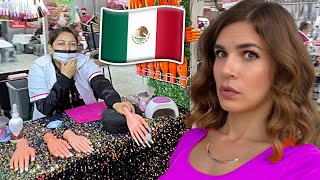 Inside Mexico’s Craziest Nail Salon - I was SHOCKED! EBS Mexico Beauty Show Overview