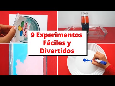 9 EASY EXPERIMENTS | FUN SCIENCE