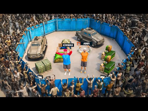 1000 ZOMBIES gegen SICHERSTE BASE in GTA 5!