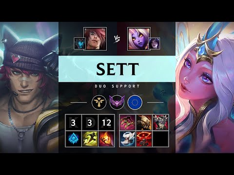 Sett Support vs Soraka - EUW Master Patch 25.07