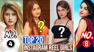 Top 20 Reels Girl Star In India | Top Moj App Star Girls | Top 20 Mx Takatak Girls @Top Facts - INDIA