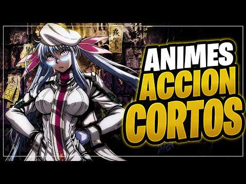 5 ANIMES CORTOS de ACCION para ver en UNA TARDE