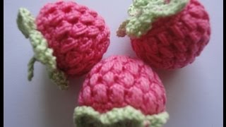 Вязание ягод малины крючком - Видео онлайн