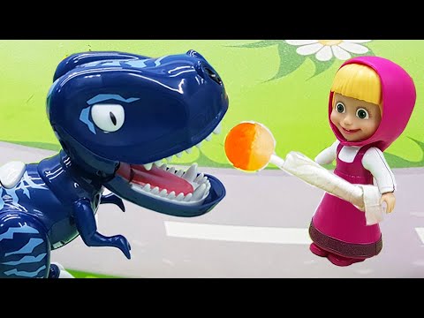 Мультики для детей с игрушками Маша и Дракон! Новые мультфильмы 2021.