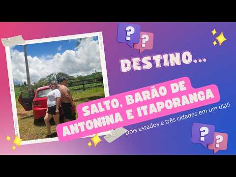 SALTO,BARÃO DE ANTONINA E ITAPORANGA -  Pelas Estradas do Paraná Epis. 25