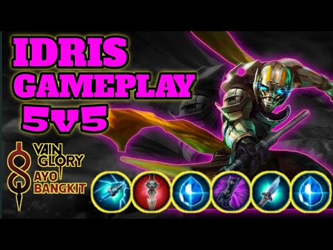 IDRIS CP BOT LANE | GAMEPLAY VAINGLORY 5V5 | QUADRA KILL