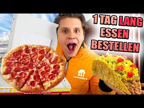 ORDER THE TASTIEST FOOD IN MADEIRA FOR 1 DAY🚴‍♂️🍕(TACO BELL🌮 + SPECIAL DELIVERY🤫)