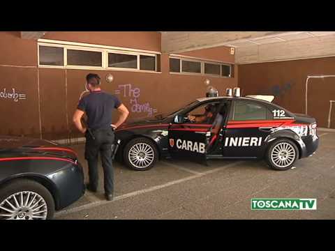 2017-08-08 PRATO - LOCALI TRASFORMATI IN DORMITORIO, BLITZ  CARABINIERI