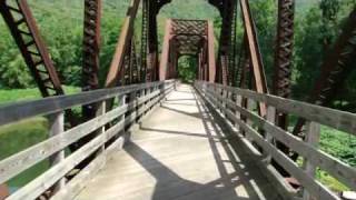 preview picture of video 'Cycling Pine Creek Bike Trail North of Jersey Shore'