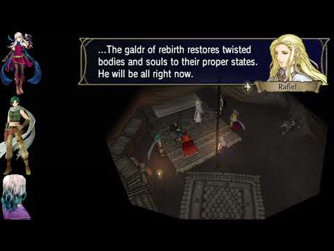 Fire Emblem RD 1.6 When Maurim is poisoned Rafiel Saves the Day!  More on this in the next video!