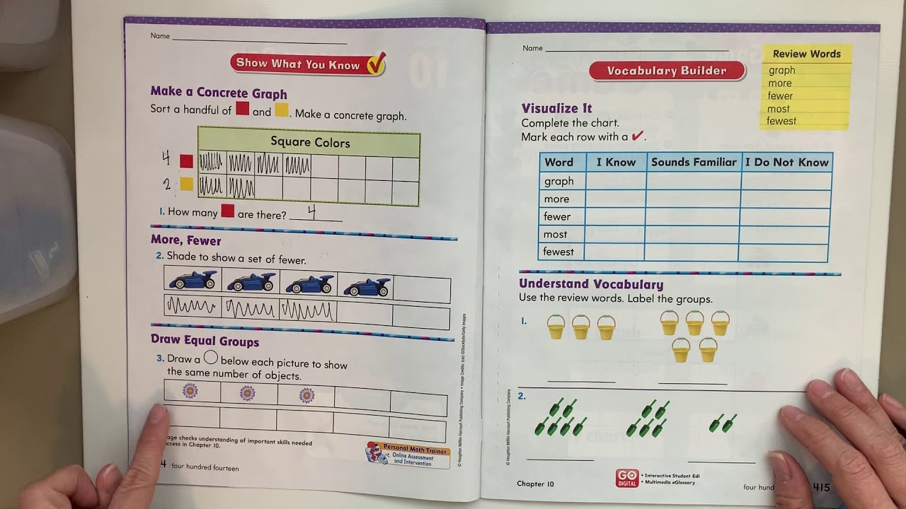 Go Math Chapter 10 Preview