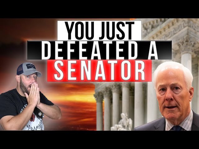 BOMBSHELL VICTORY: You DEFEATED John Cornyn & Sent A WARNING SHOT To Gun Controlling Republicans