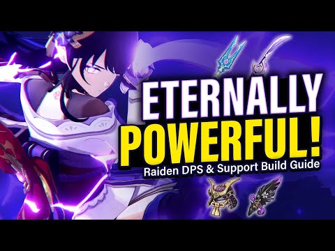 Updated RAIDEN SHOGUN GUIDE: How to Play, Best Support DPS Build, Team Comps | Genshin Impact