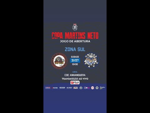 ABERTURA COPA MARTINS NETO - FAVELA x UNIDOS