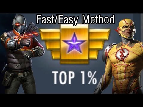 Injustice Mobile- How to get TOP 1% in Online Battle/ Best Method