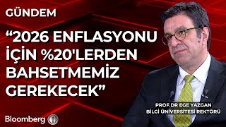 2026 enflasyonu için %20'lerden bahsetmemiz gerekecek | Bilgi Üniversitesi / Pro